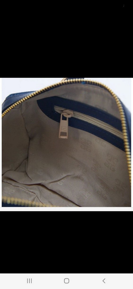 PIERRE CARDIN Mavi Denim Fermuarlı Kadın Çanta - Görsel 3