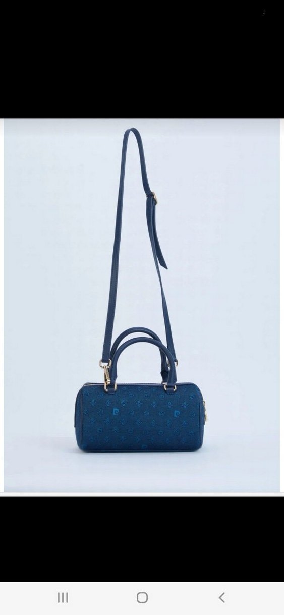 PIERRE CARDIN Mavi Denim Fermuarlı Kadın Çanta - Görsel 4