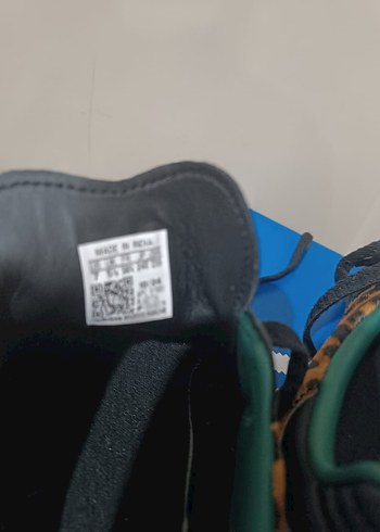 ADIDAS SAMBA 38.5 Kadın Kahverengi Leopar Desenli Süet Sneaker - Görsel 7