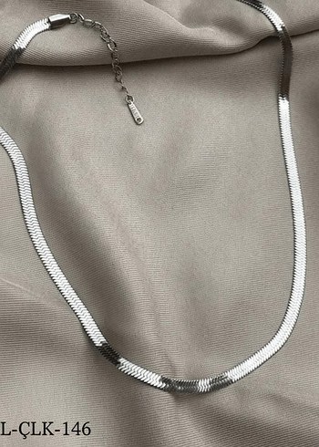 Accessorize  Celik İtalyan 60cm Modern Gumus Zincir Kolye