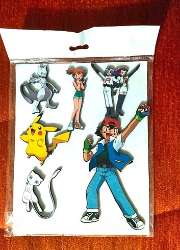 Pokemon Ahşap Süs