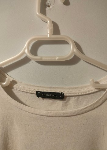 36 Beden beyaz Renk Overthink T-shirt