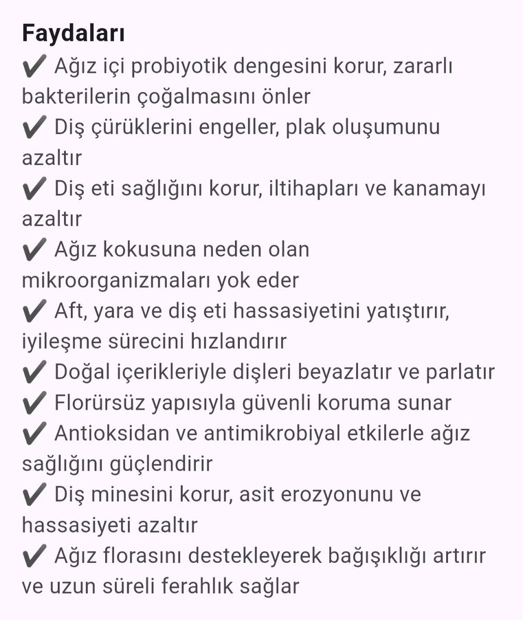 Doctorem Dentovia Probiotic Diş Macunu - Görsel 2