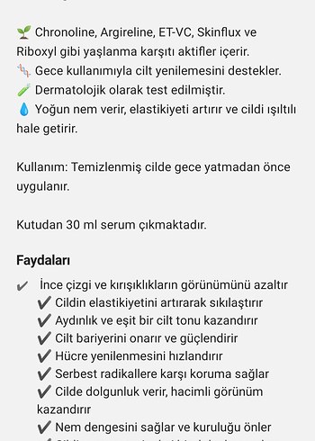 Doctorem Aura Nova Anti-Aging Serum - Görsel 2