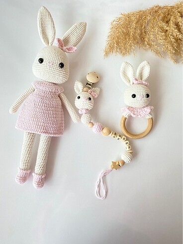 Amigurumi yenidoğan set