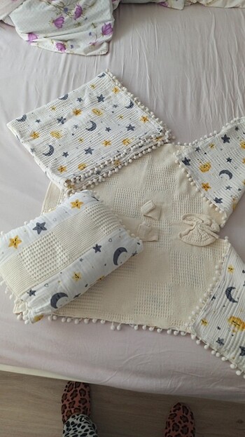 Pikeli puset örtü seti - Görsel 2