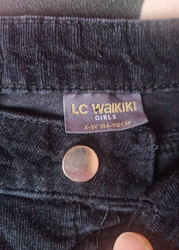 Düğmeli Siyah Mini Kot Şort - Görsel 2