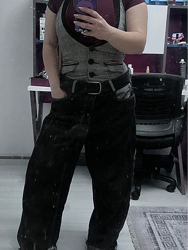 bershka baggy pantolon