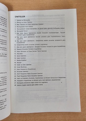 Genel Muhasebe Üniversite Ders Kitabı - Görsel 2