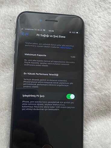 Beden Renk İphone SE 2020 Siyah Garantili 128 GB