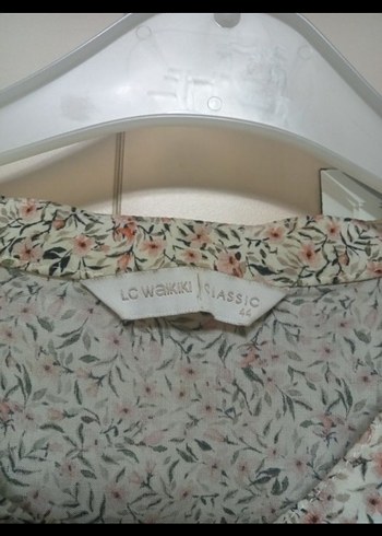 LC Waikiki Gri Bohem Bağcıklı Uzun Keten tunik