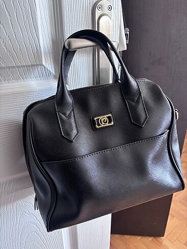 Pierre cardin siyah çanta