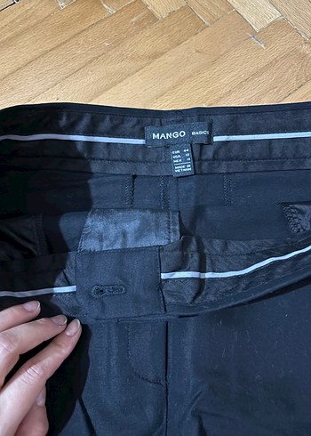 Çok koyu lacivert siyaha yakın kalem etek - Görsel 2