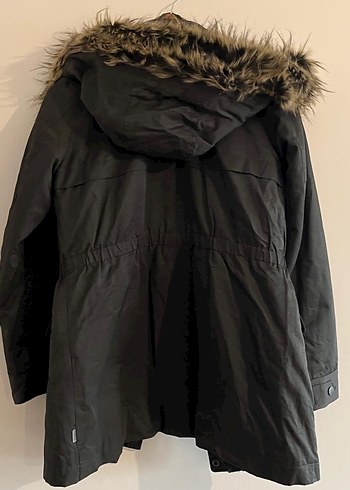 Kürklü Midi Kadın Mont - Görsel 3