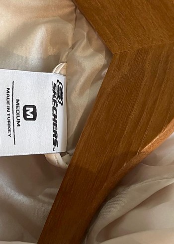 Bej Kadın Midi Mont, Fermuarlı - Görsel 3