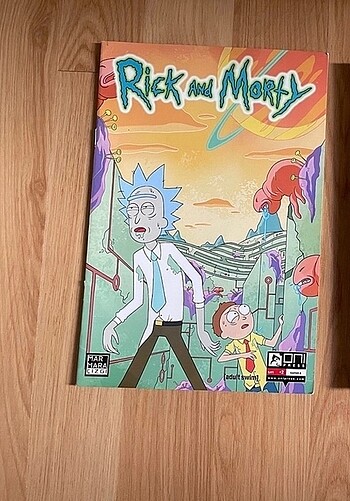 Rick and morty dergi