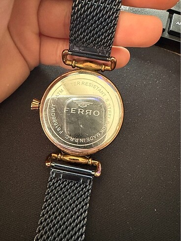 Beden altın Renk Ferro saat