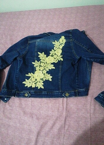 36 Beden lacivert Renk Kot Crop ceket