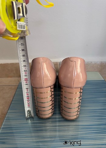 37 Beden ten rengi Renk Topuklu ayakkabı