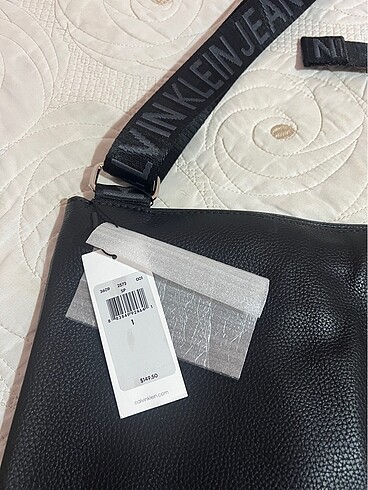 Beden siyah Renk Calvin Klein deri çanta