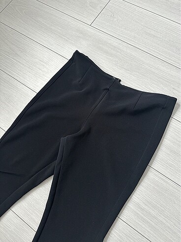 H&M dar Paca Tayt Pantolon Fermuarli