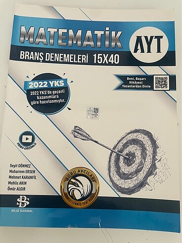 Bilgi Sarmal Ayt Matematik Deneme