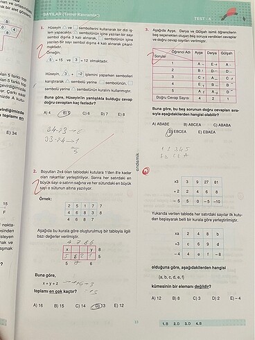 Beden Endemik Yayınları Tyt Matematik Soru Bankası