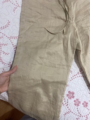 42 Beden camel Renk keten pantolon