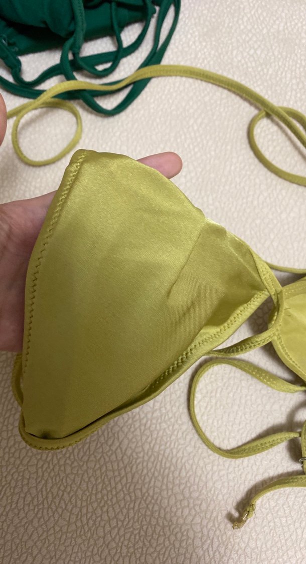 Fıstık yeşili Kadın Bikini Üstü - Görsel 3