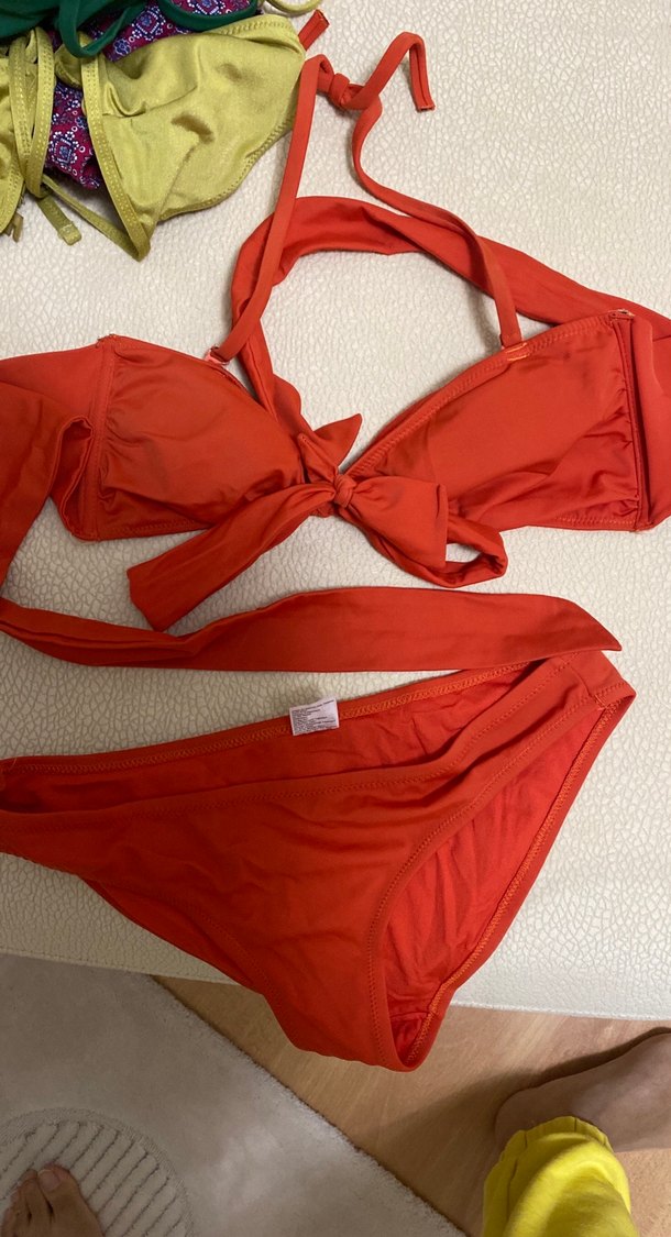 Turuncuİpli Kadın Bikini - Görsel 3