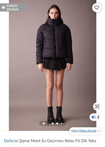 36 Beden Kadın mont