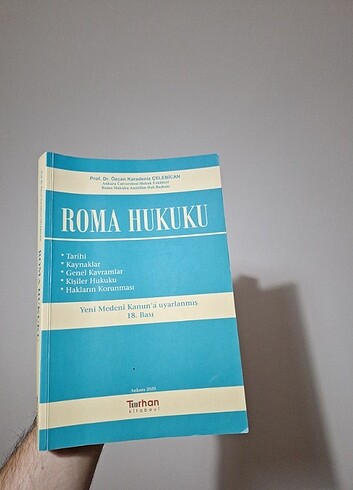 roma hukuku özcan karadeniz çelebican