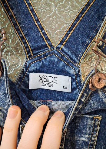 Kot Askılı Şort Tulum - Görsel 5