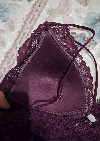 Mor Dantel Bralet - Görsel 4