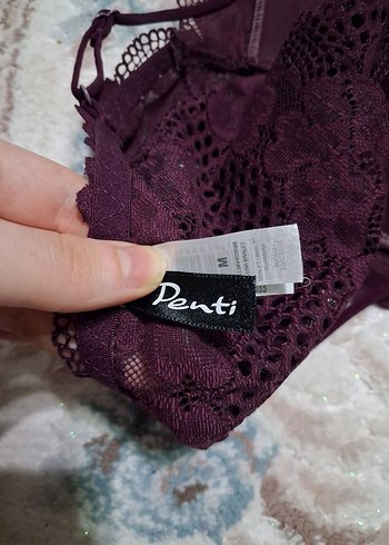 Mor Dantel Bralet - Görsel 5