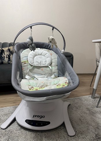 Prego Prego Sallanır Bebek Salıncağı ve Sepeti