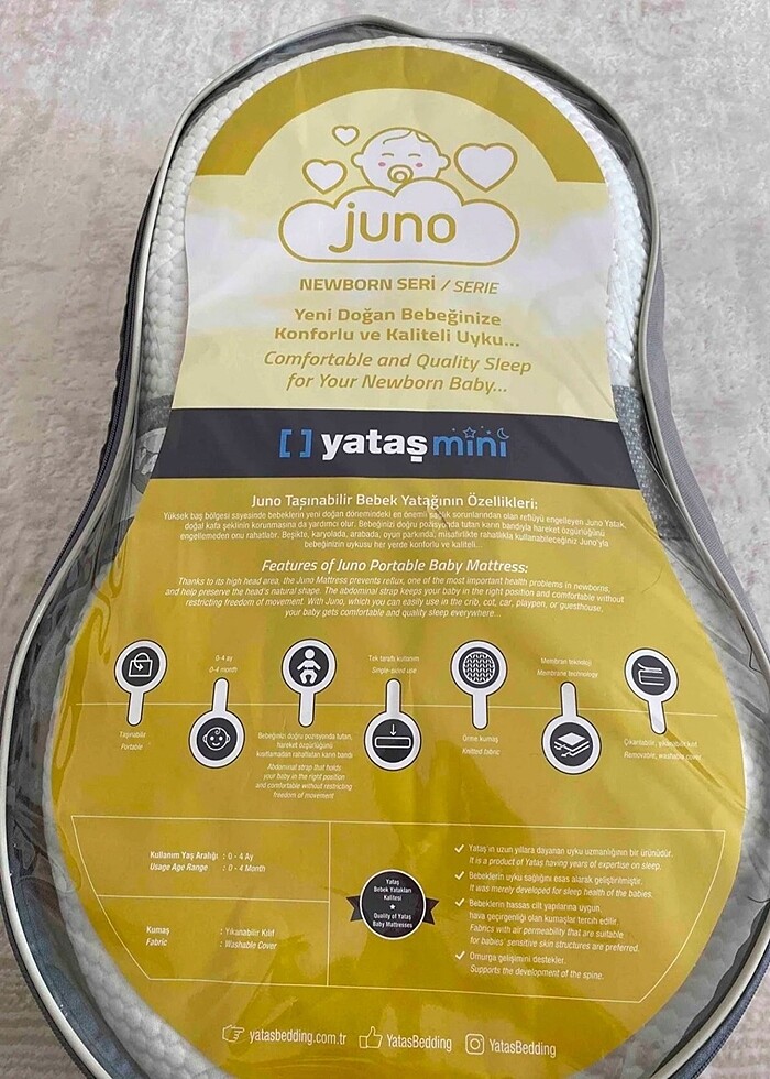 BEBEKLERİN SAĞLIĞI İÇİN YATAŞ ORTOPEDİK YATAK - Görsel 5