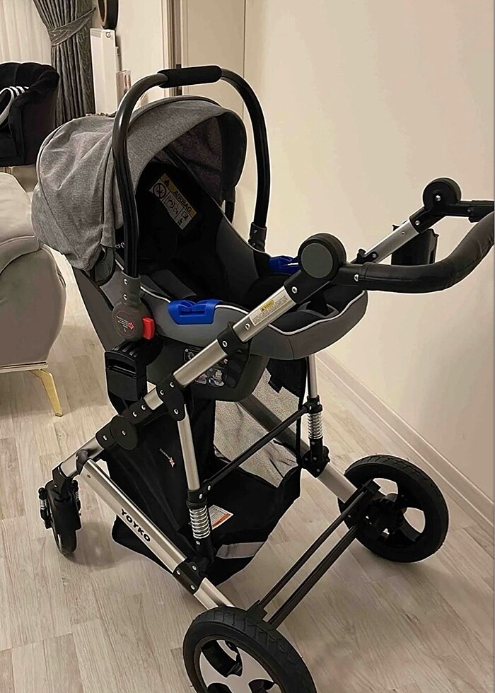 İKİ ADET SIFIR AYARINDA BEBEK ARABASI UYGUN VE ACİL - Görsel 2