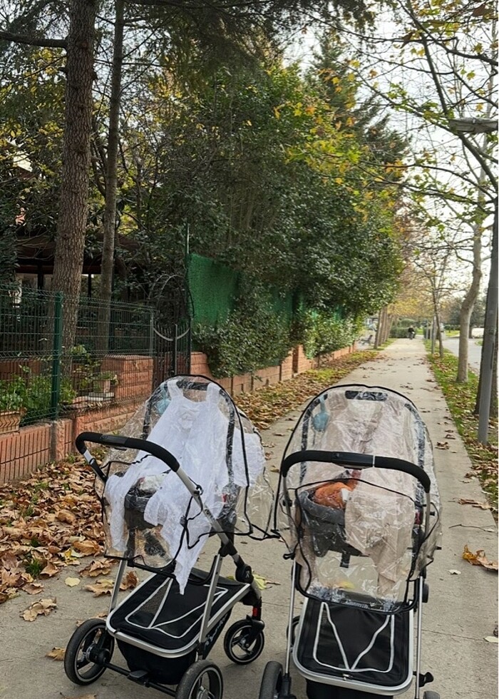 İKİ ADET SIFIR AYARINDA BEBEK ARABASI UYGUN VE ACİL - Görsel 3