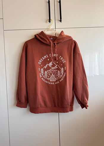 Kapüşonlu Bohem Kadın Sweatshirt