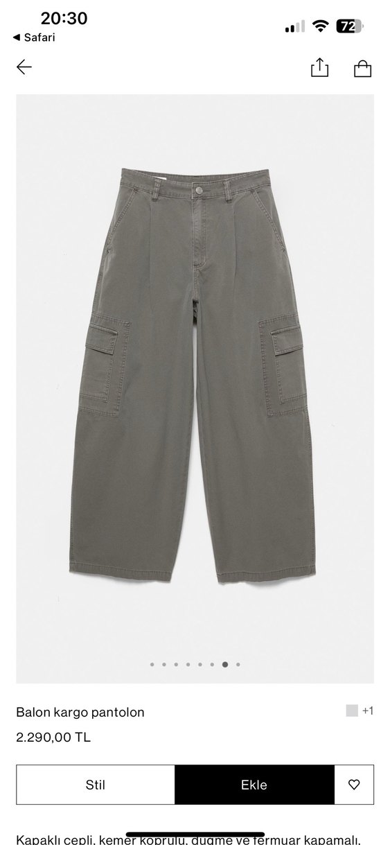 kargo pantolon - Görsel 2