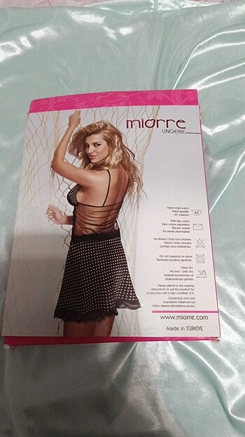 Miorre Miorre saten gecelik 