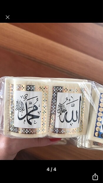  Ayet plastik ikram süs