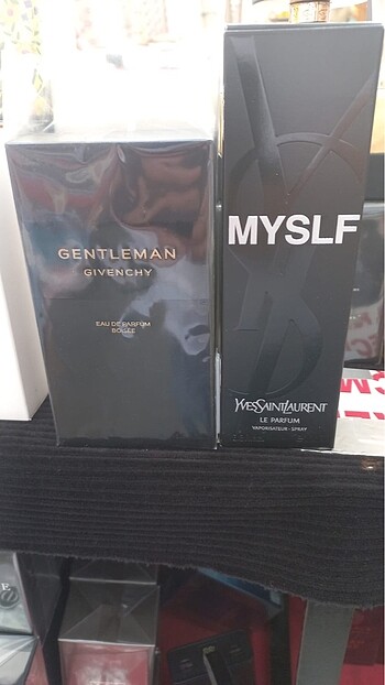 YSL MYSELF + GENTLEMAN GIVENCHY BOISEE