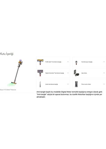 Dyson v15 detect absolute (sıfır) TR - Görsel 2