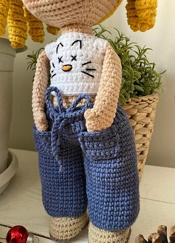 Diğer Amigurumi cool bebek