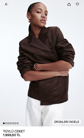 H&M H&M Kahve Ceket