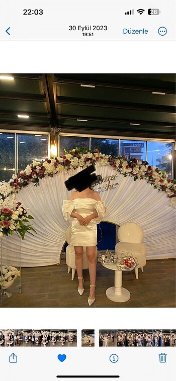 Alfa Beta beyaz nikah nişan elbise