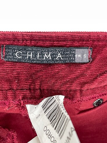 s Beden bordo Renk Chima Jean / Kot %70 İndirimli.