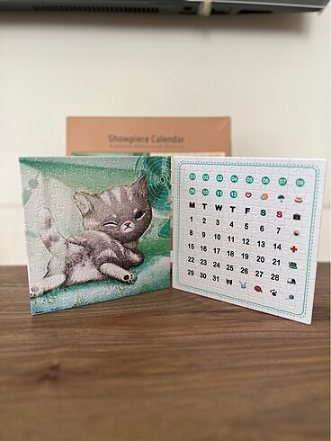 Zamansız puzzle takvim